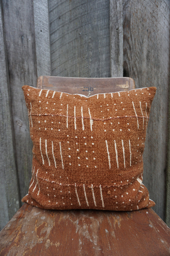 Akane - African Mudcloth Pillow