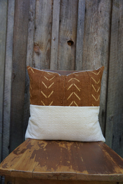 Valencia - African Mudcloth Pillow